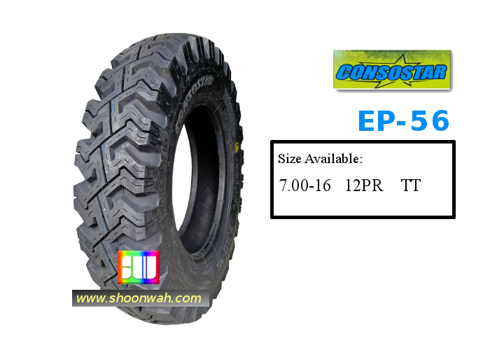7.50-16 750-16 750R16 Consostar EP-56 Seris light truck LUG tires